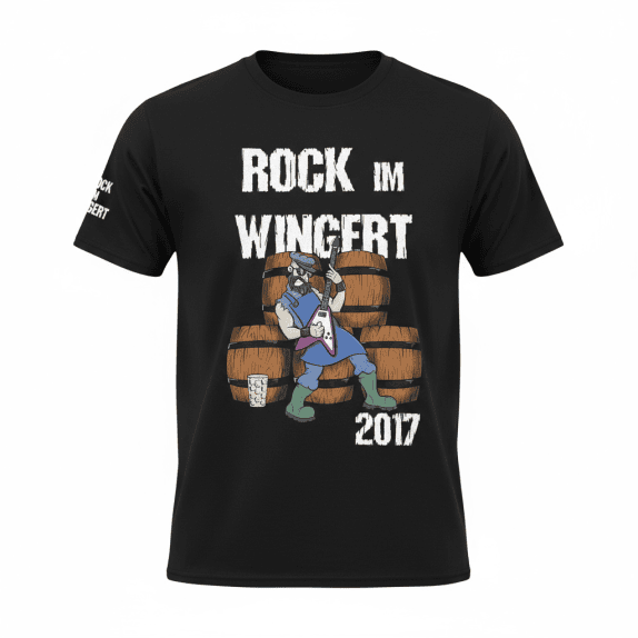 VINTAGE T-SHIRT ROCK IM WINGERT 2017