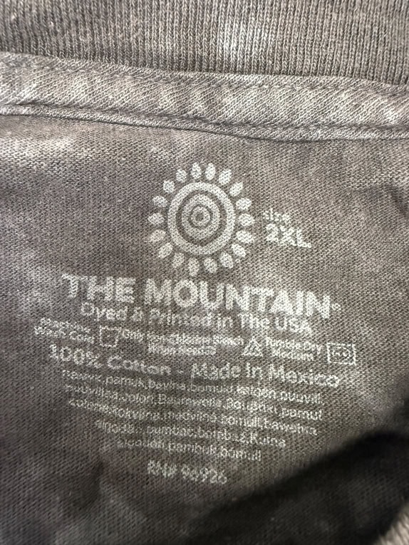 T-shirt tie-dye vintage The Mountain