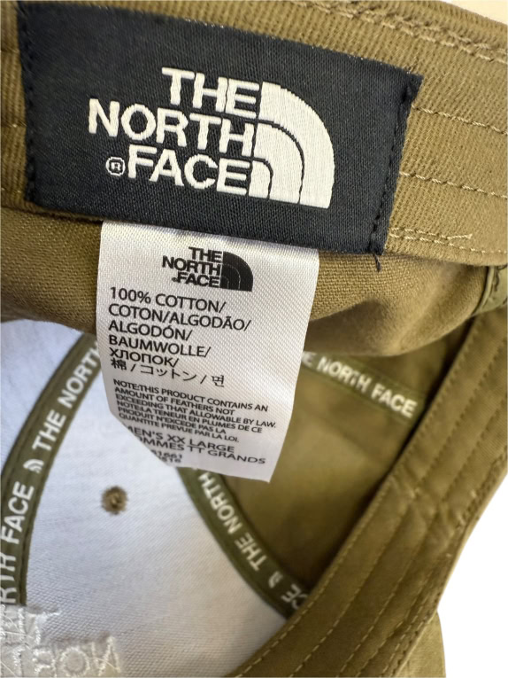 VINTAGE THE NORTH FACE OLIVE GREEN CAP ONE SIZE