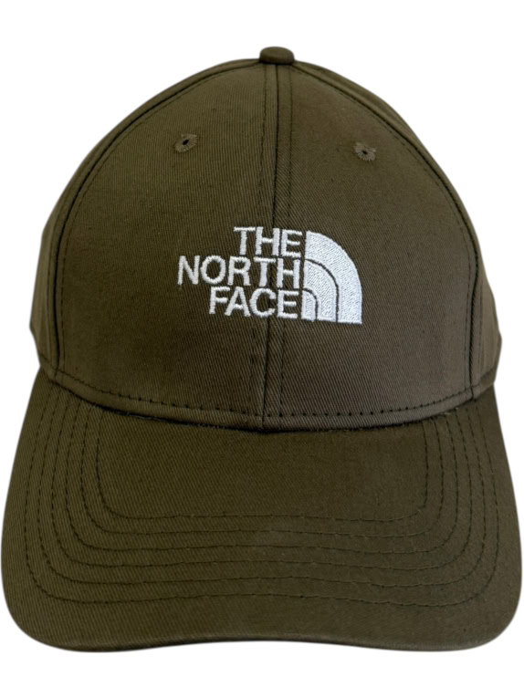 VINTAGE THE NORTH FACE OLIVE GREEN CAP ONE SIZE