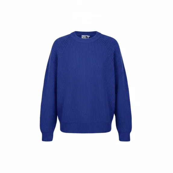 VINTAGE THE NORTH FACE ΜΠΛΕ ΠΛΕΚΤΗ ΜΠΛΟΥΖΑ M