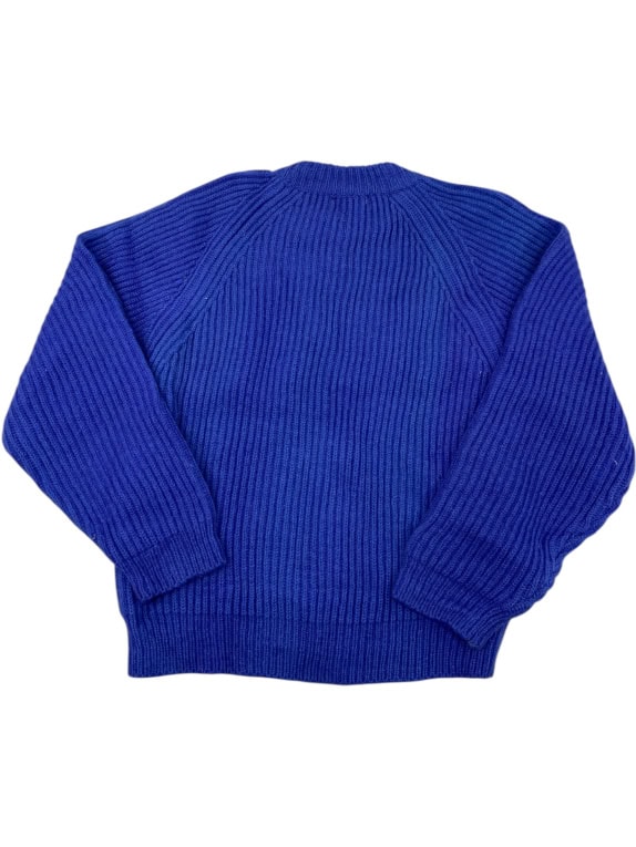 VINTAGE THE NORTH FACE BLUE KNIT SWEATER M