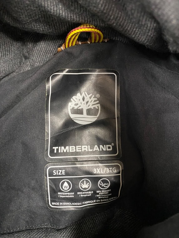 VINTAGE TIMBERLAND ΜΠΟΥΦΑΝ ΜΕ ΚΟΥΚΟΥΛΑ ΜΑΥΡΟ ΑΝΔΡΙΚΟ 3XL