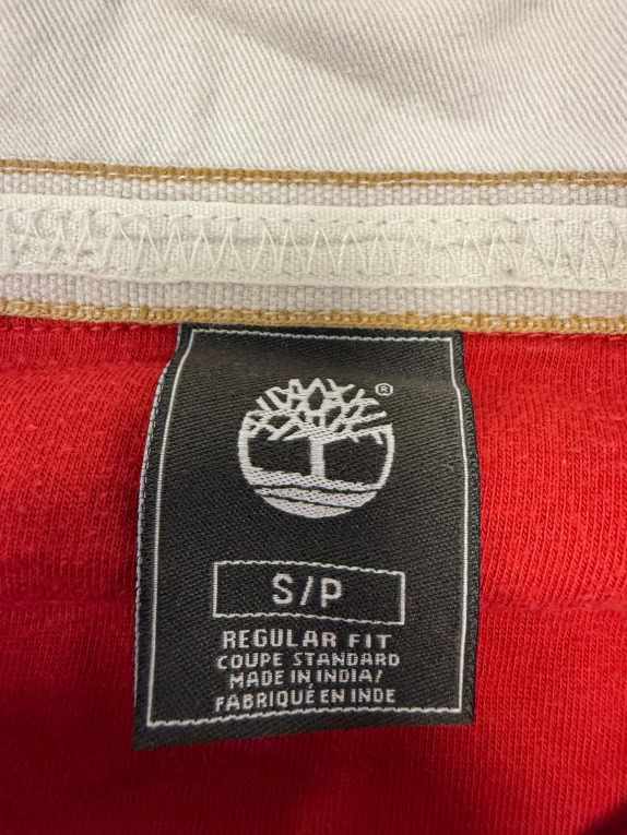 VINTAGE TIMBERLAND STRIPED RUGBY POLO SHIRT S/M