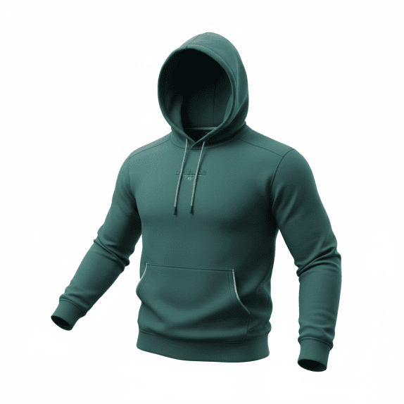 FELPA CON CAPPUCCIO VINTAGE TOM TAILOR LOGO VERDE DA UOMO XL