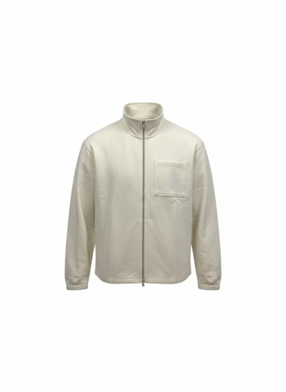 VINTAGE TOM TAILOR ΖΑΚΕΤΑ ΜΕ ΦΕΡΜΟΥΑΡ CASUAL OFF-WHITE ΑΝΔΡΙΚΟ M