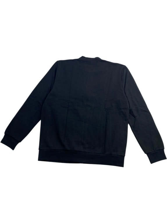 VINTAGE TOM TAILOR giacca con cerniera logo nera da uomo XL