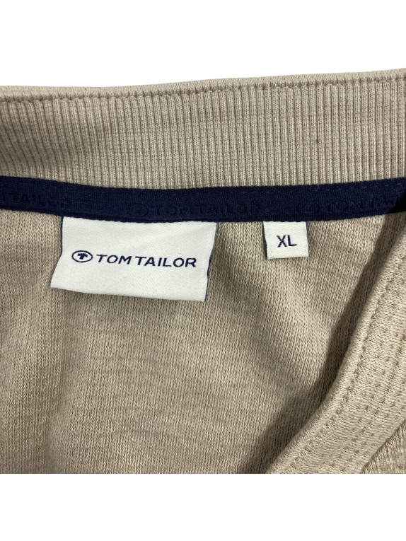 VINTAGE TOM TAILOR ΖΑΚΕΤΑ ΜΕ ΦΕΡΜΟΥΑΡ ΜΠΕΖ ΑΝΔΡΙΚΟ XL