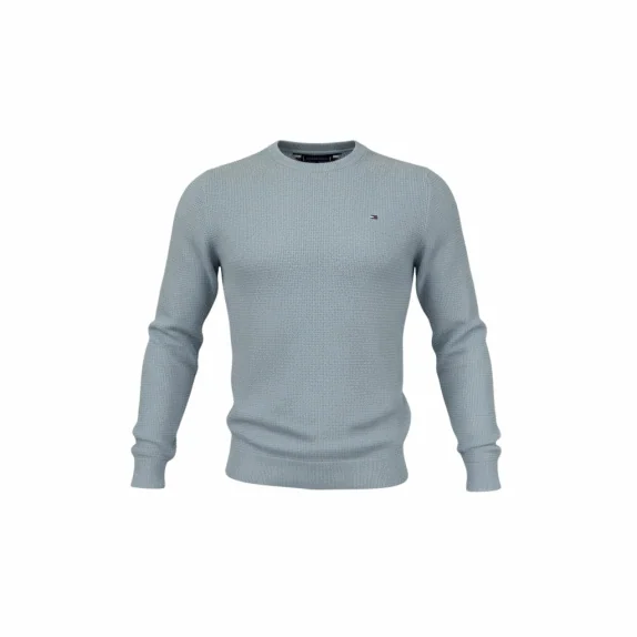 VINTAGE TOMMY HILFIGER LIGHT BLUE KNIT SWEATER XS/S