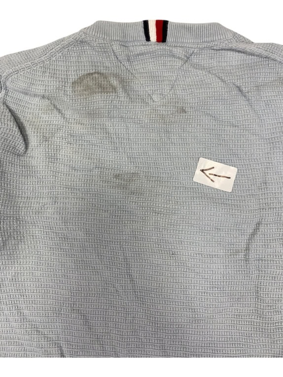 VINTAGE TOMMY HILFIGER ΓΑΛΑΖΙΑ ΠΛΕΚΤΗ ΜΠΛΟΥΖΑ XS/S