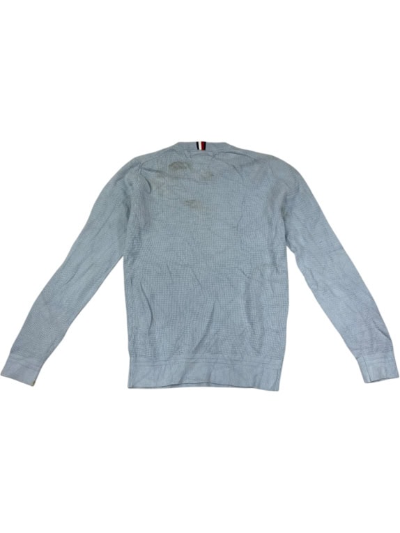 VINTAGE TOMMY HILFIGER ΓΑΛΑΖΙΑ ΠΛΕΚΤΗ ΜΠΛΟΥΖΑ XS/S