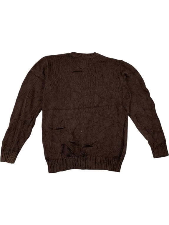 VINTAGE TOMMY HILFIGER BROWN KNIT SWEATER M