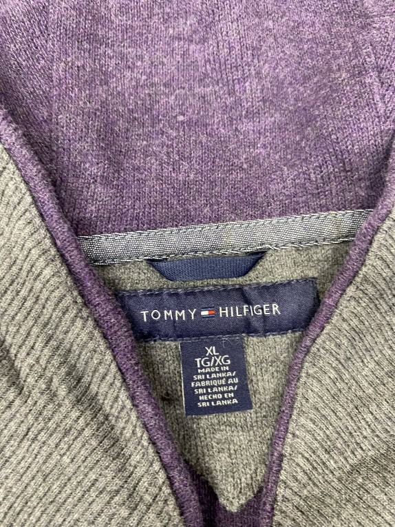 VINTAGE TOMMY HILFIGER ΜΟΒ ΖΑΚΕΤΑ XL