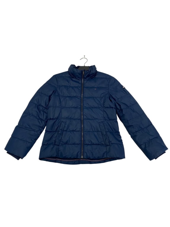 Giacca puffer trapuntata vintage Tommy Hilfiger blu scuro da donna S
