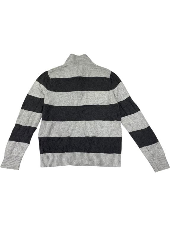 VINTAGE TOMMY HILFIGER ΠΛΕΚΤΗ ΜΠΛΟΥΖΑ ΜΕ ΦΕΡΜΟΥΑΡ ΡΙΓΕ S