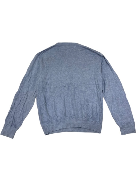 VINTAGE TOMMY HILFIGER ΣΙΕΛ ΠΛΕΚΤΗ ΜΠΛΟΥΖΑ L
