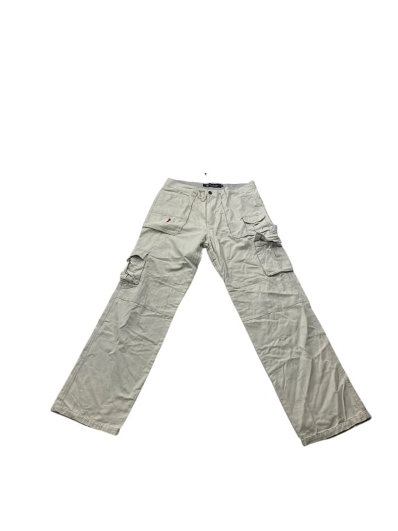 VINTAGE TONINO LAMBORGHINI CARGO PANTS SAFETY GEAR BEIGE MEN'S XL