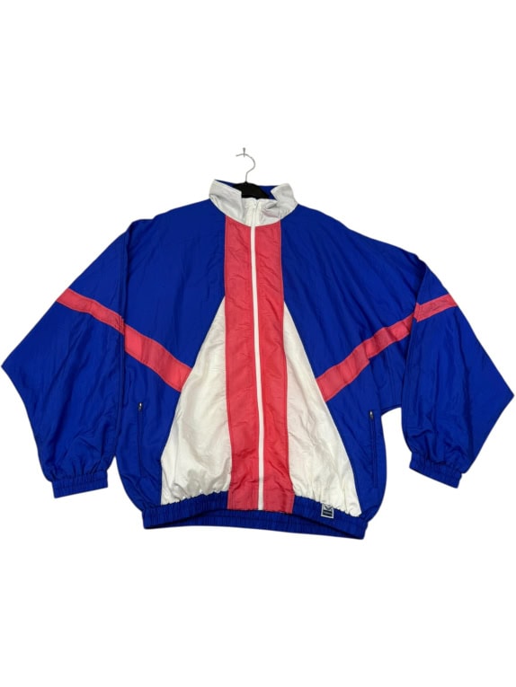 VINTAGE TRIGEMA TRACK JACKET ΜΠΛΕ