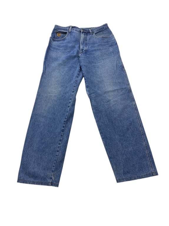 VINTAGE TRUSSARDI JEANS ΠΑΝΤΕΛΟΝΙ ΤΖΙΝ MEDIUM WASH ΜΠΛΕ ΑΝΔΡΙΚΟ L