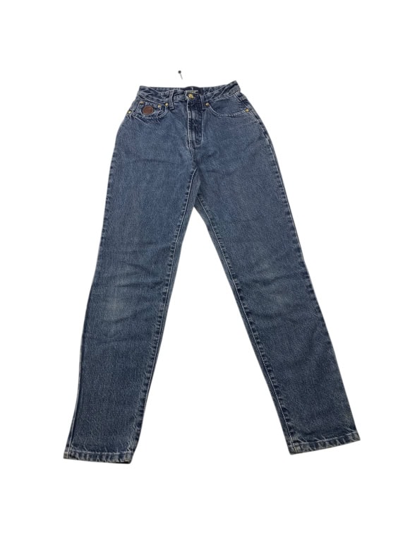 VINTAGE TRUSSARDI JEANS ΠΑΝΤΕΛΟΝΙ ΤΖΙΝ ΜΠΛΕ ΓΥΝΑΙΚΕΙΟ XXS