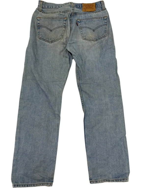 VINTAGE Τζιν Levi's 501 Original Fit - Light Blue Wash M