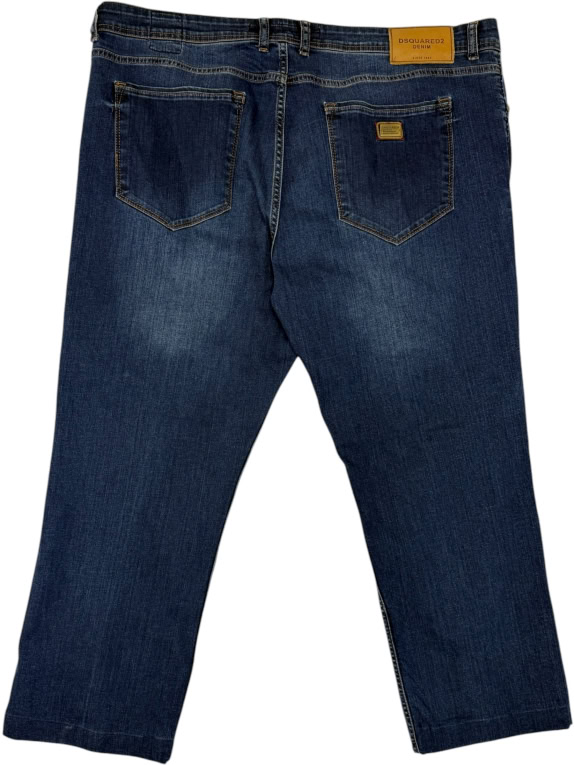VINTAGE Τζιν Παντελόνι Dsquared2 Σκούρο Μπλε 3XL