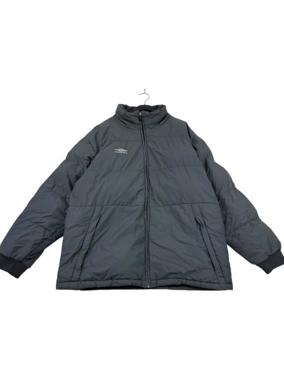 GIACCA PUFFER UMBRO VINTAGE GRIGIO SCURO/ANTRACITE DA UOMO
