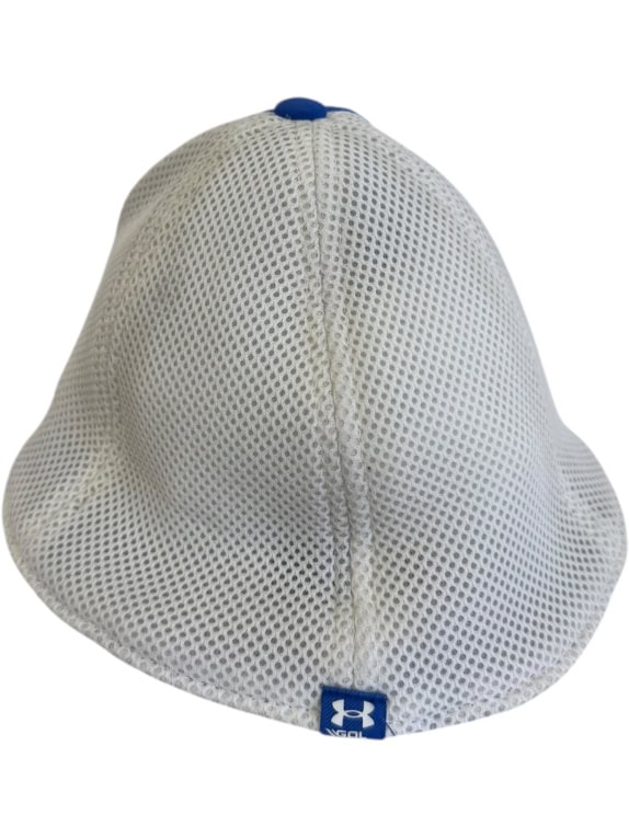 VINTAGE UNDER ARMOUR CLASSIC FIT ISO-CHILL BLUE/WHITE CAP