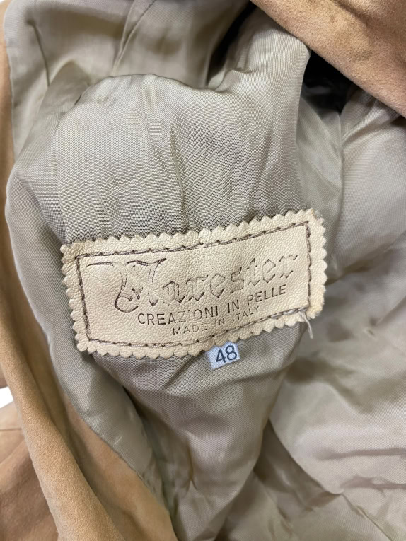 VINTAGE VARESTE MADE IN ITALY ΓΥΝΑΙΚΕΙΟ ΣΟΥΕΤ ΣΑΚΑΚΙ ΣΕ ΤΑΜΠΑ ΧΡΩΜΑ S