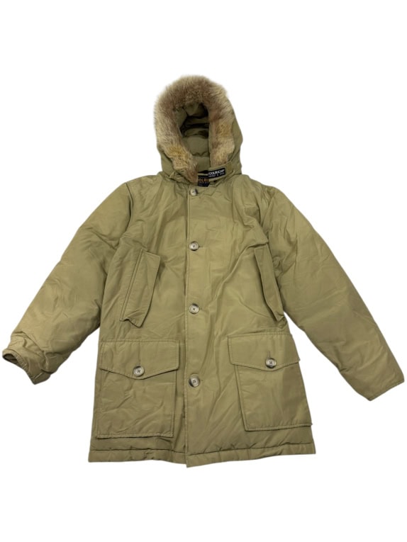 VINTAGE WOOLRICH ARCTIC PARKA DOWN FILLED ΜΠΟΥΦΑΝ ΧΑΚΙ XS
