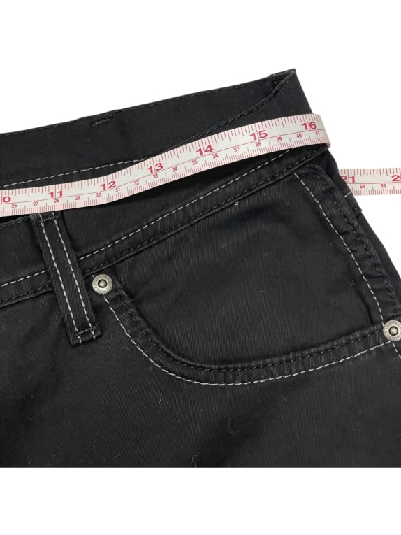 VINTAGE WRANGLER TROUSERS BLACK MEN'S L