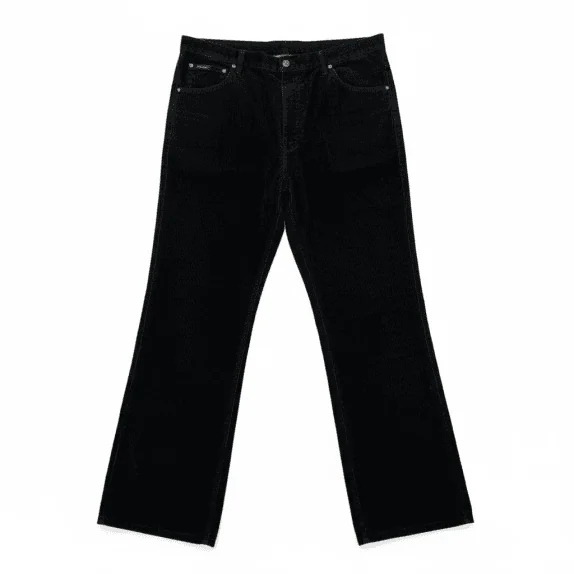 VINTAGE WRANGLER ΠΑΝΤΕΛΟΝΙ ΜΑΥΡΟ ΚΟΤΛΕ ΑΝΔΡΙΚΟ L