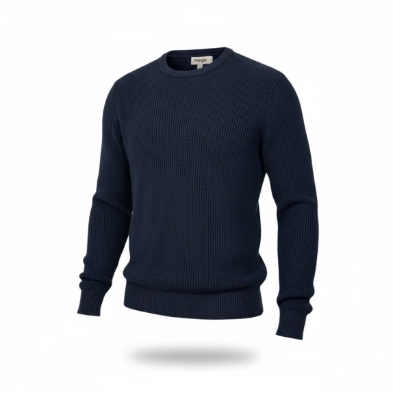 VINTAGE WRANGLER ΠΟΥΛΟΒΕΡ ΑΝΔΡΙΚΟ ΜΠΛΕ XXL