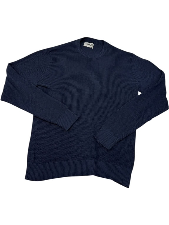 VINTAGE WRANGLER CREWNECK SWEATER MEN'S BLUE XXL