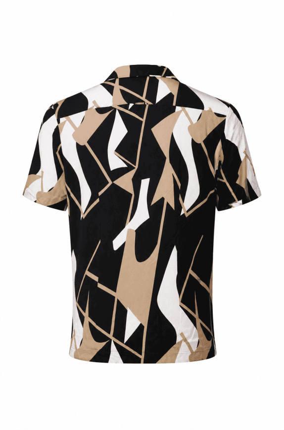 VITTORIO ΠΟΥΚΑΜΙΣΟ ABSTRACT ΜΑΥΡΟ UNISEX PRE OWNED M
