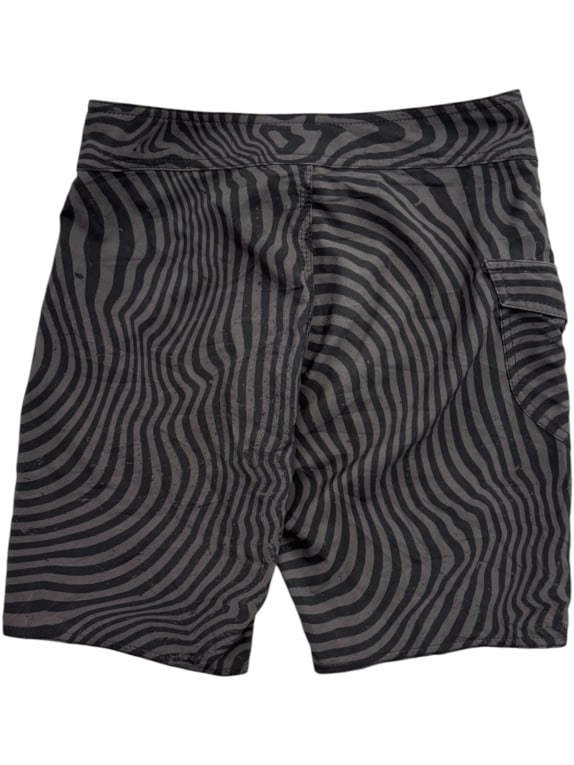 VOLCOM BOARDSHORTS SURF BLACK MENS PRE OWNED XS