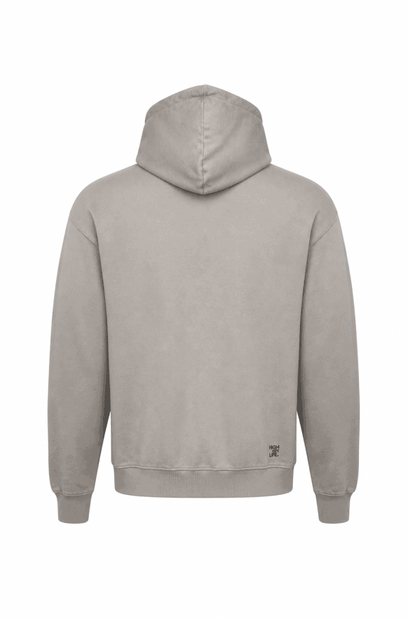 VON DUTCH ΦΟΥΤΕΡ ΜΕ ΚΟΥΚΟΥΛΑ MINIMAL ΓΚΡΙ ΑΝΤΡΙΚΟ PRE OWNED XL