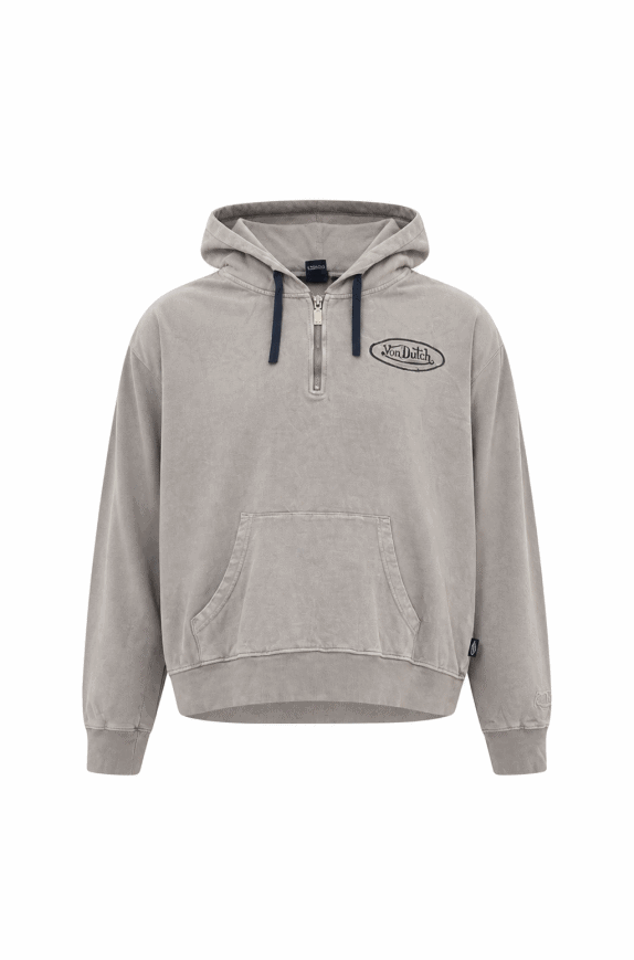 VON DUTCH ΦΟΥΤΕΡ ΜΕ ΚΟΥΚΟΥΛΑ MINIMAL ΓΚΡΙ ΑΝΤΡΙΚΟ PRE OWNED XL