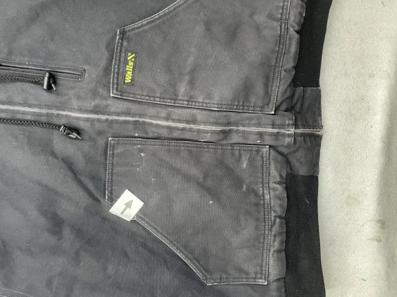 WALLIS ΑΝΟΡΑΚ WASHED ΜΑΥΡΟ ΑΝΔΡΙΚΟ PRE OWNED XL