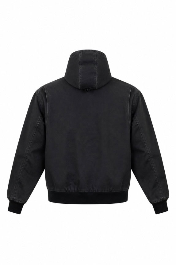 WALLIS ΑΝΟΡΑΚ WASHED ΜΑΥΡΟ ΑΝΔΡΙΚΟ PRE OWNED XL