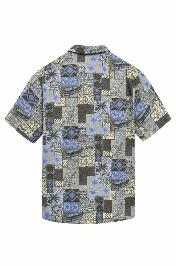 WALNUT CREEK CAMICIA OVERSIZED MULTICOLORE UOMO PRE OWNED