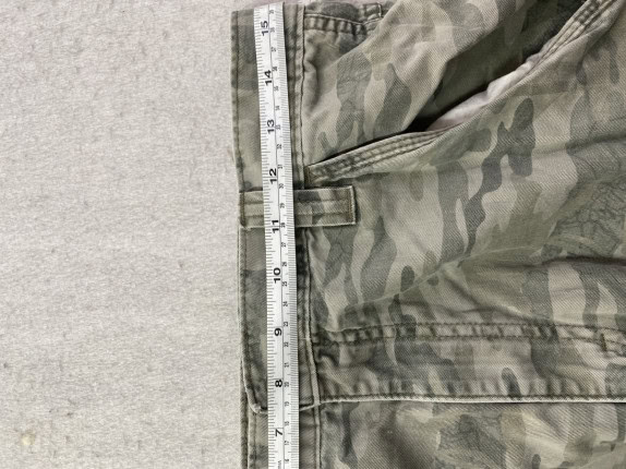 WRANGLER  BERMUDA CARGO ΠΑΡΑΛΛΑΓΗΣ ΧΑΚΙ ΑΝΤΡΙΚΟ PRE OWNED S