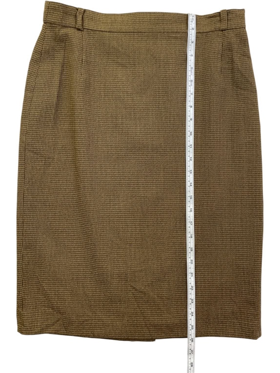 WEEKEND BY MAX MARA GONNA 90s A QUADRI MARRONE DA DONNA M