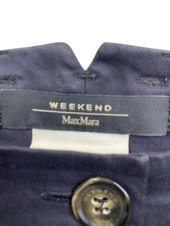 WEEKEND MAX MARA ΦΟΥΣΤΑ CASUAL LOGO NAVY BLUE ΓΥΝΑΙΚΕΙΑ M-L