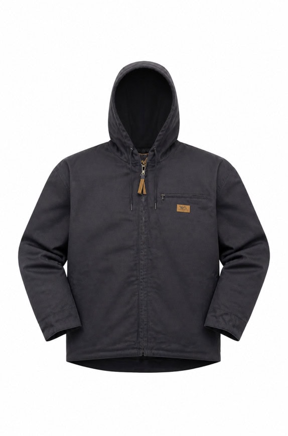 WELLS LAMONT GIACCA WORKWEAR NERO UOMO PRE OWNED L