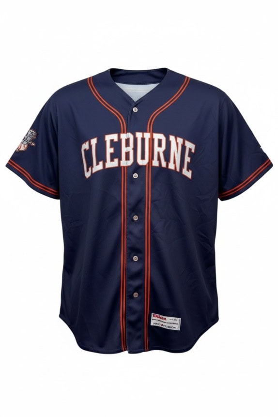 WILSON BASEBALL JERSEY VINTAGE NAVY ΑΝΤΡΙΚΟ PRE OWNED XL