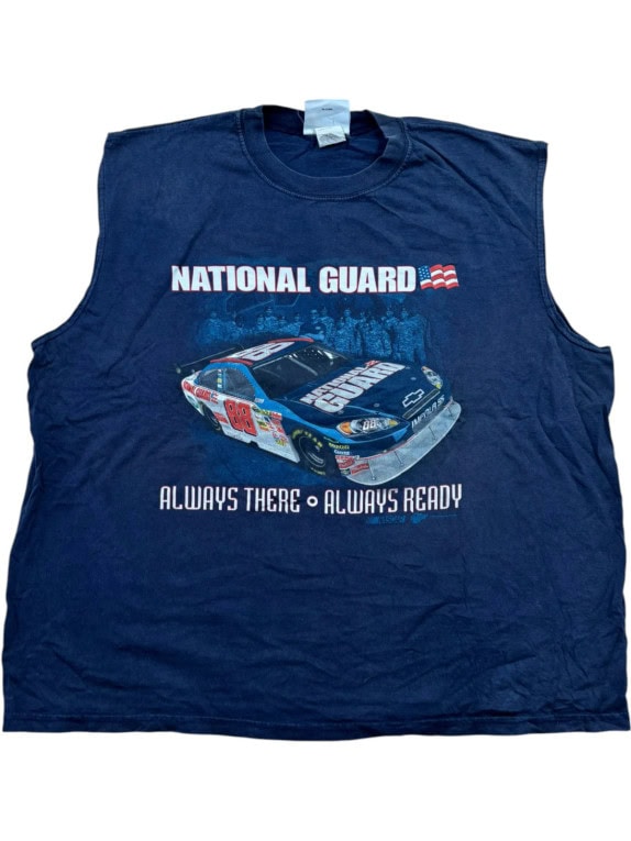 WINNERS CIRCLE T SHIRT SMANICATA RACING GRAPHIC BLU NAVY UOMO PRE OWNED XL