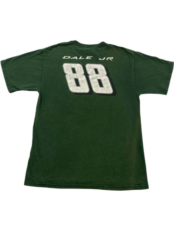 WINNERS CIRCLE T SHIRT GRAFICA RACING VERDE SCURO UOMO PRE OWNED L