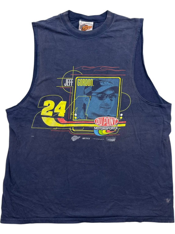 Winner’s Circle Tank Top 90s Jeff Gordon Big Logo Μπλε UNISEX XL