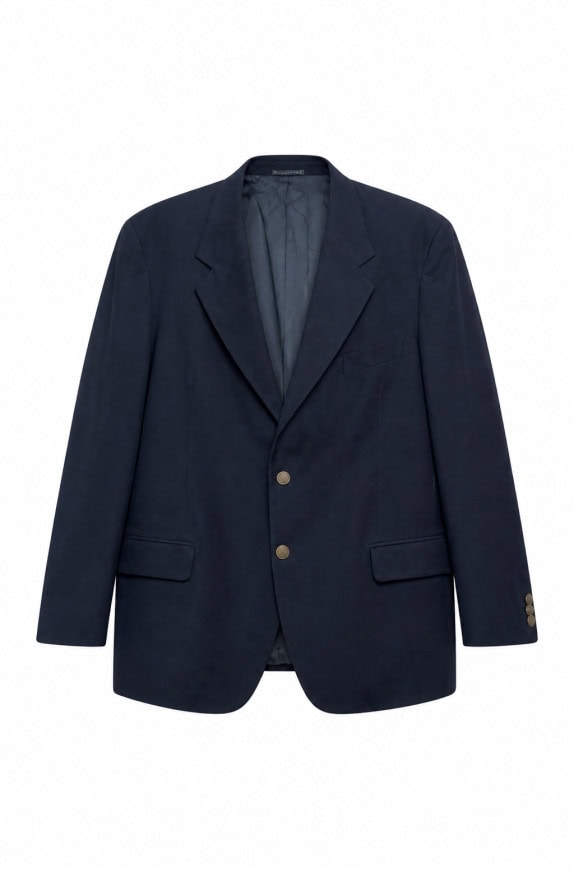 90s VINTAGE BLAZER CLASSIC NAVY ΑΝΤΡΙΚΟ PRE OWNED L